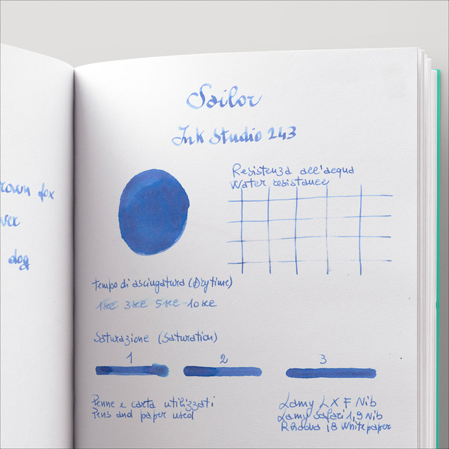 Sailor Ink Studio 243 Inchiostro 20 ml