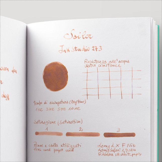 Sailor Ink Studio 273 Inchiostro 20 ml