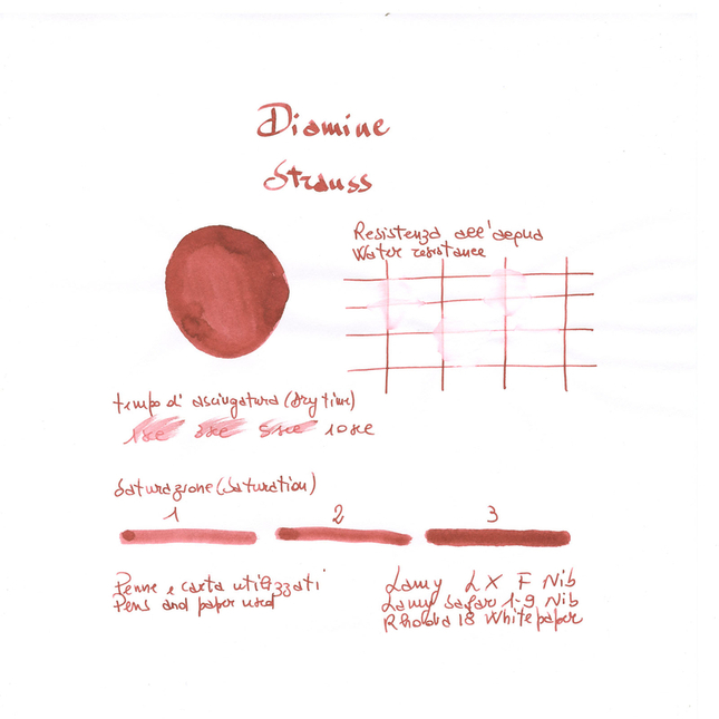Diamine Music Strauss Inchiostro 30 ml