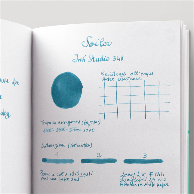Sailor Ink Studio 341 Inchiostro 20 ml