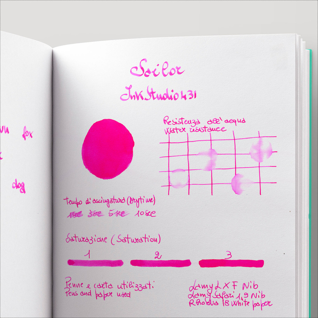 Sailor Ink Studio 431 Inchiostro 20 ml