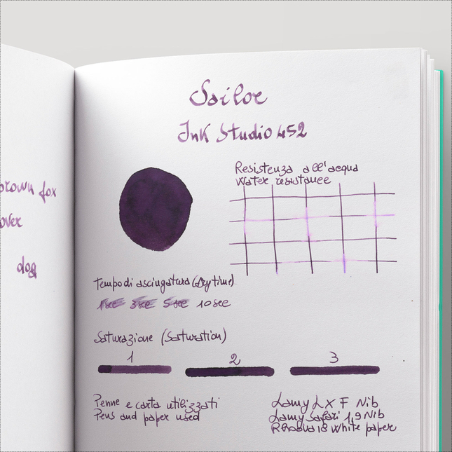Sailor Ink Studio 452 Inchiostro 20 ml