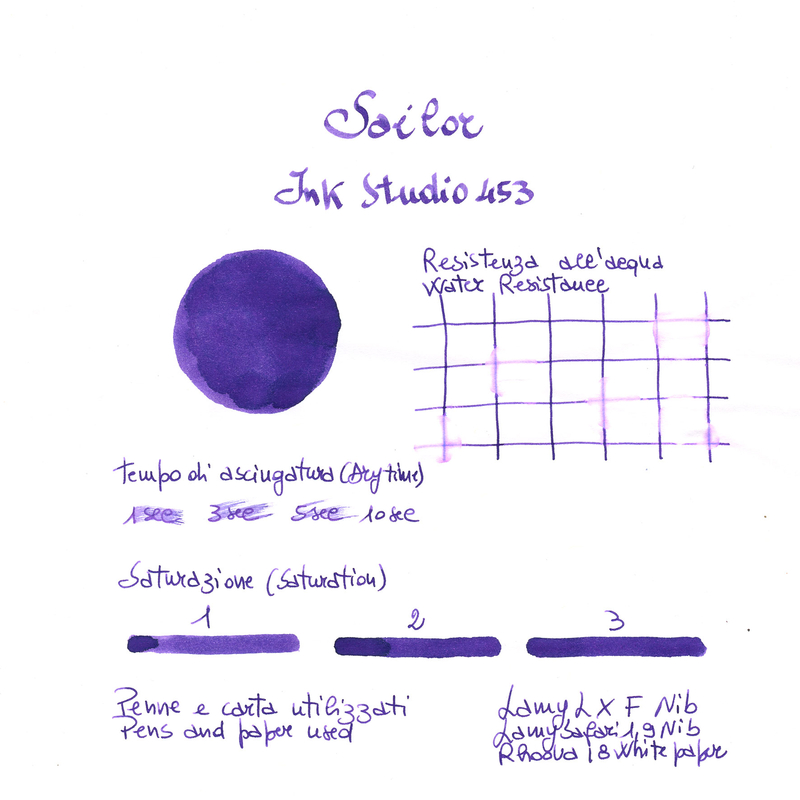 Sailor Ink Studio 453 Inchiostro 20 ml
