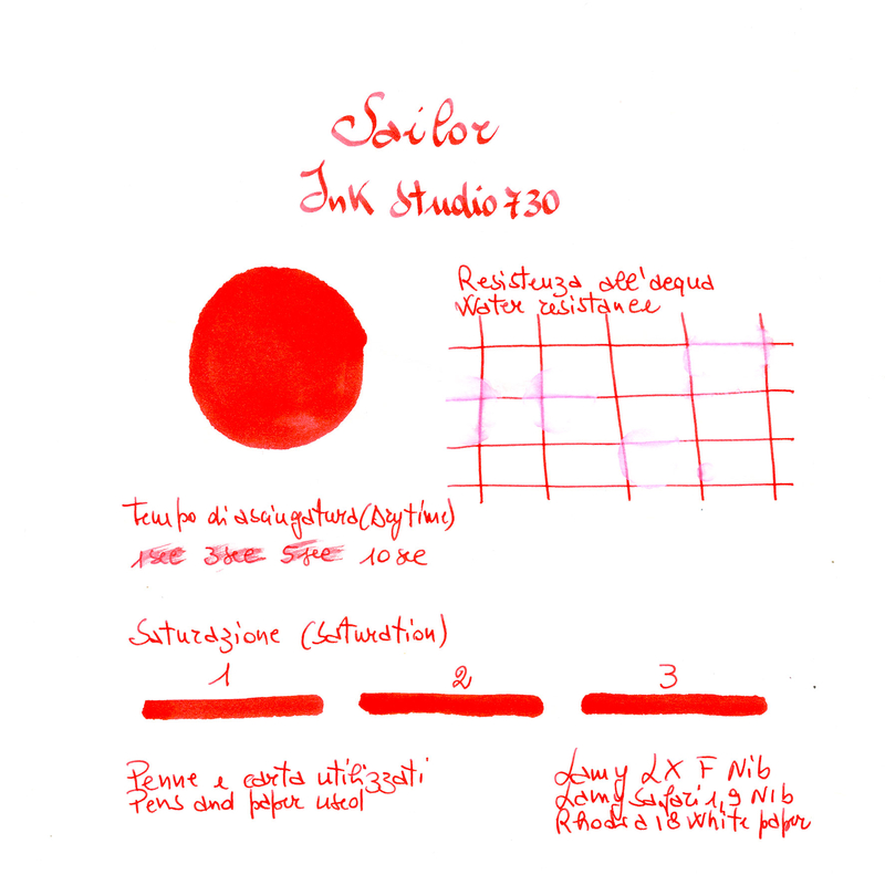Sailor Ink Studio 730 Ink Bottle 20 ml