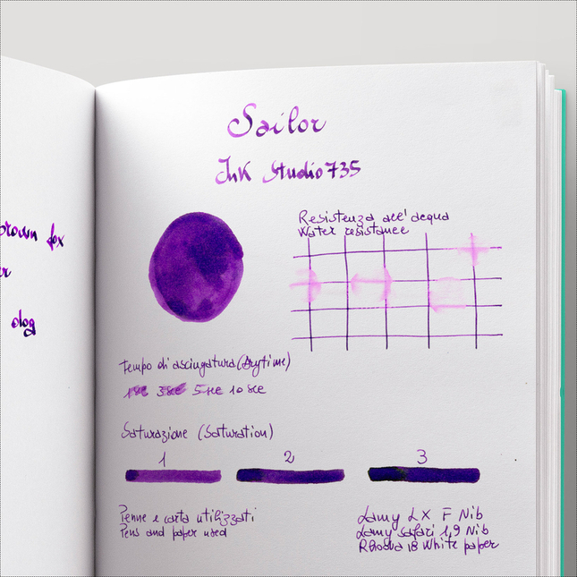 Sailor Ink Studio 735 Ink Bottle 20 ml
