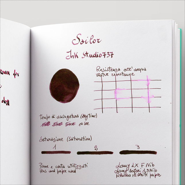 Sailor Ink Studio 737 Ink Bottle 20 ml