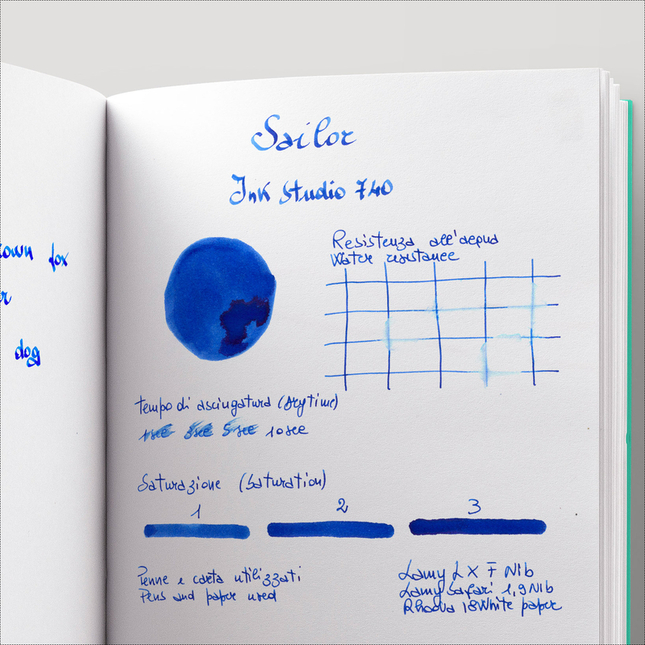 Sailor Ink Studio 740 Ink Bottle 20 ml