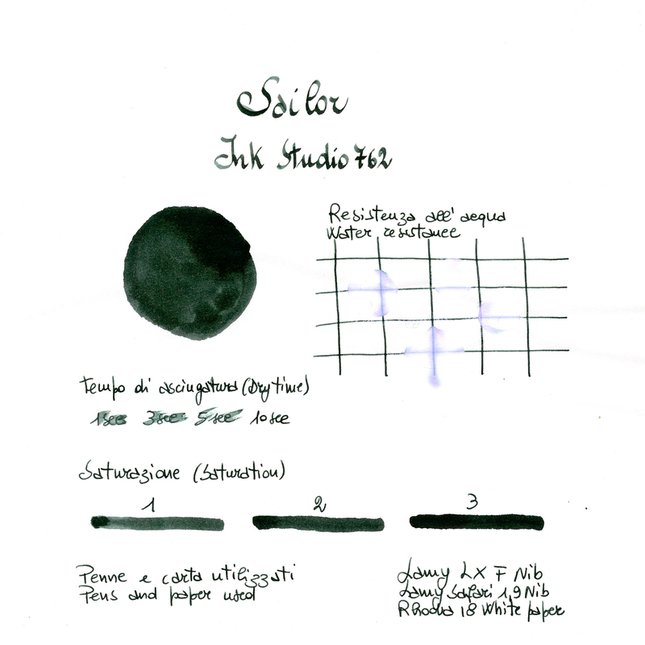 Sailor Ink Studio 762 Ink Bottle 20 ml