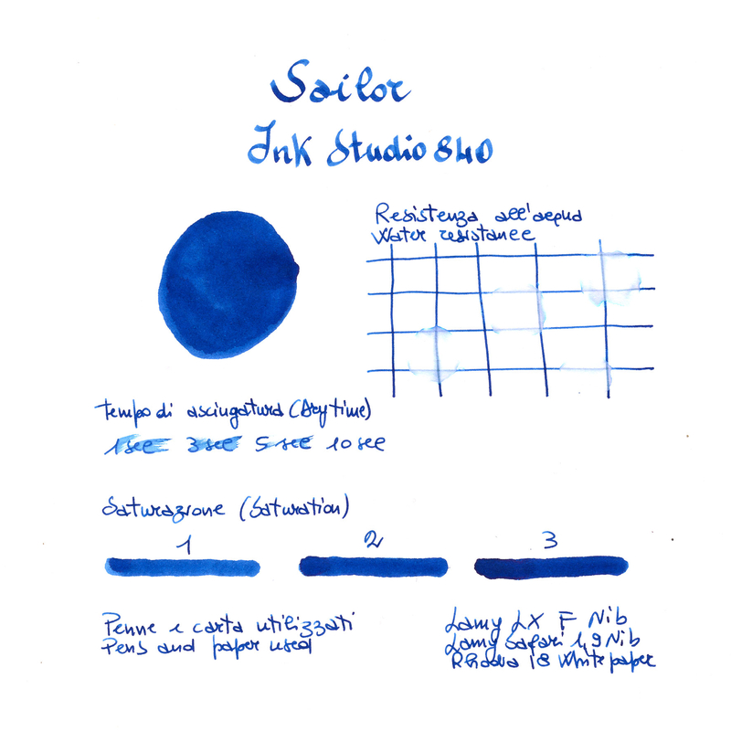 Sailor Ink Studio 840 Inchiostro 20 ml