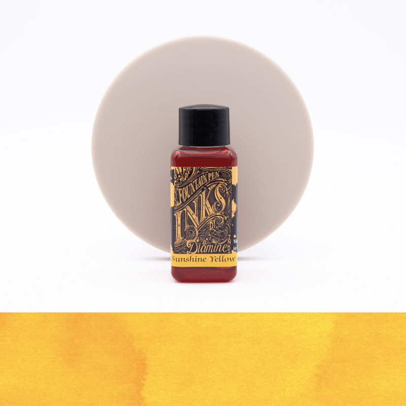 Diamine Sunshine Yellow Ink Bottle 30 ml