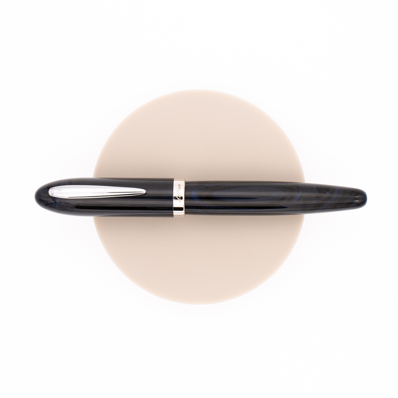 Laban Mento Ebonite Fountain Pen Dark Blue