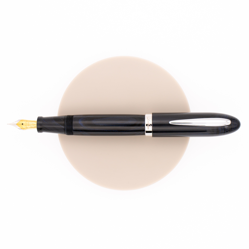 Laban Mento Ebonite Fountain Pen Dark Blue