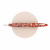 Leonardo Officina Italiana Furore Fountain Pen Ginger & Rhodium 14 KT Leonardo Officina Italiana Furore Fountain Pen Ginger & Rhodium 14 KT