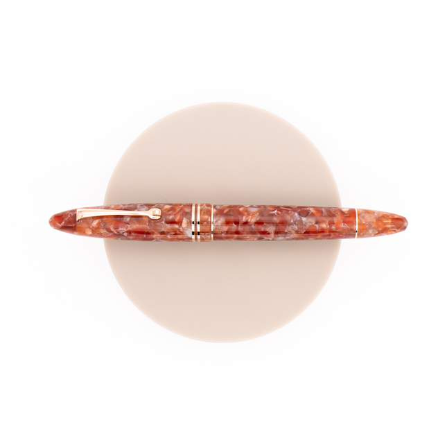 Leonardo Officina Italiana Furore Penna Stilografica Zenzero & Oro Rosa