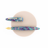 Leonardo Officina Italiana Furore Fountain Pen Aquapetra & Gold 14 KT Leonardo Officina Italiana Furore Fountain Pen Aquapetra & Gold 14 KT