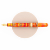 Leonardo Momento Zero Grande Mosaico Fountain Pen Mango & Gold Leonardo Momento Zero Grande Mosaico Fountain Pen Mango & Gold