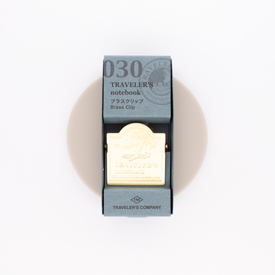 Traveler's Notebook Refill 030 Clip in Ottone "Have a Nice Trip"