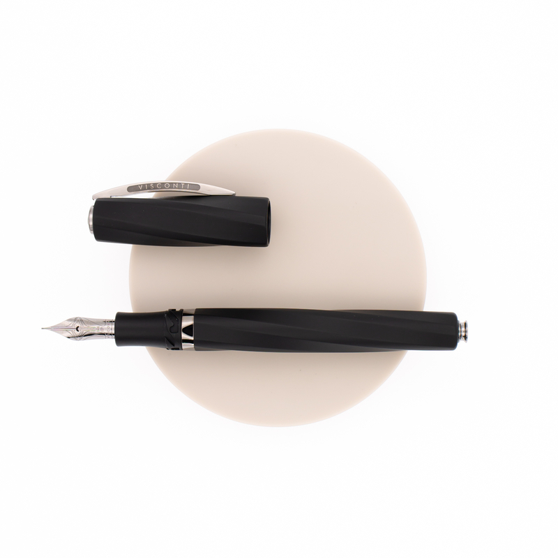 Visconti Divina Matte Fountain Pen Black Visconti Divina Matte Fountain Pen Black