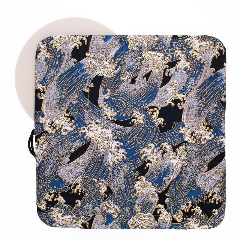 Taccia Kimono Pen Roll Nishijin for 4 Pens Wave