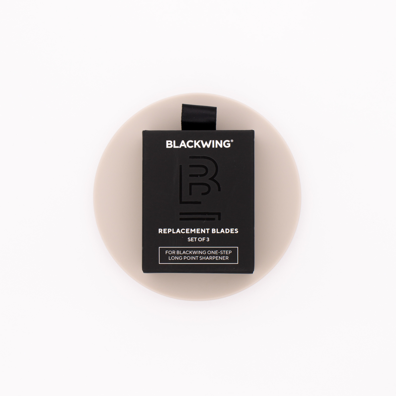 Palomino Blackwing Set di 3 Lame di Ricambio per Temperamatite One-Step Long Point