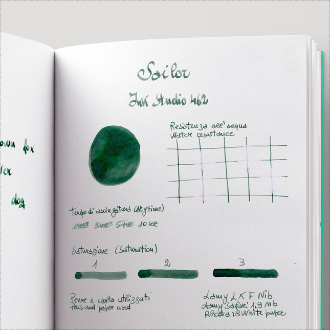 Sailor Ink Studio 462 Inchiostro 20 ml