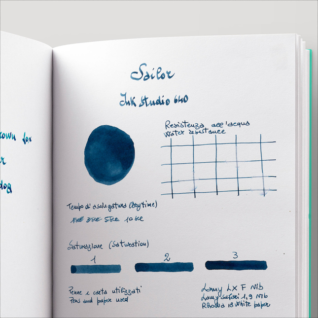 Sailor Ink Studio 640 Inchiostro 20 ml