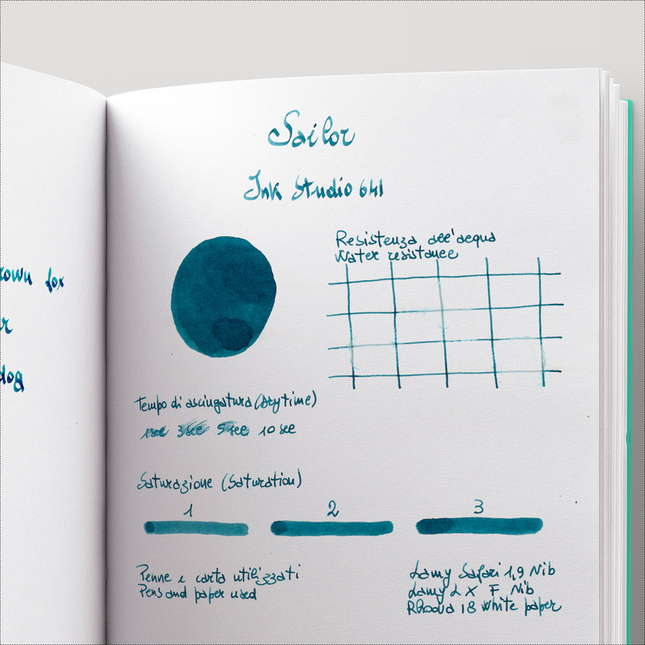 Sailor Ink Studio 641 Inchiostro 20 ml