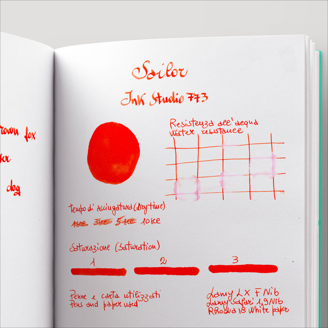 Sailor Ink Studio 773 Ink Bottle 20 ml