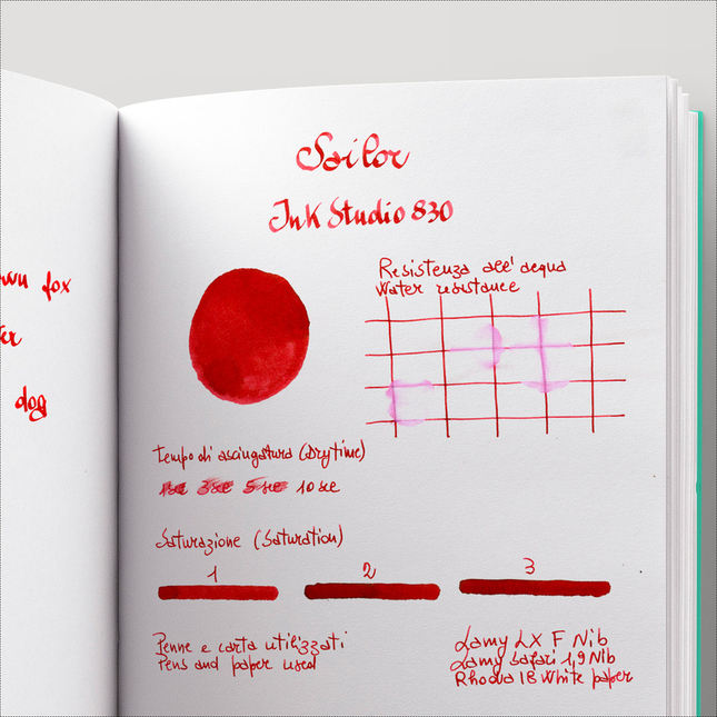 Sailor Ink Studio 830 Ink Bottle 20 ml