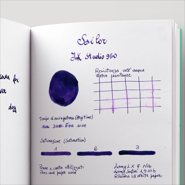 Sailor Ink Studio 950 Ink Bottle 20 ml