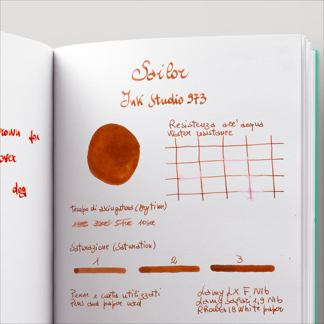 Sailor Ink Studio 973 Ink Bottle 20 ml
