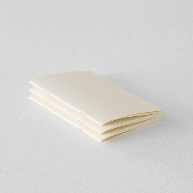 Md Paper Notebook Light A6 Blank Set 3 Quaderni