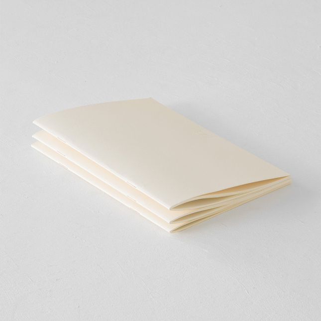 Md Paper Notebook Light A5 Blank Set 3 Quaderni