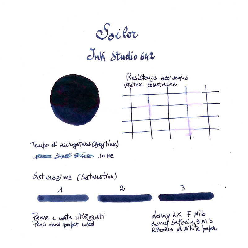 Sailor Ink Studio 642 Inchiostro 20 ml