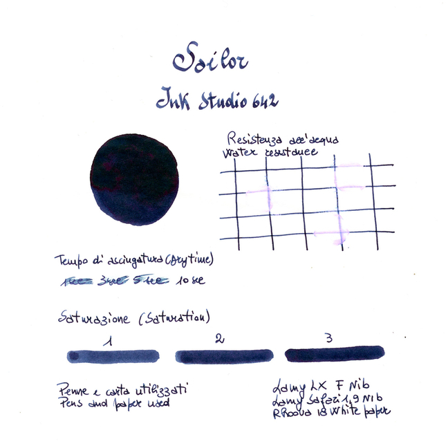Sailor Ink Studio 642 Inchiostro 20 ml