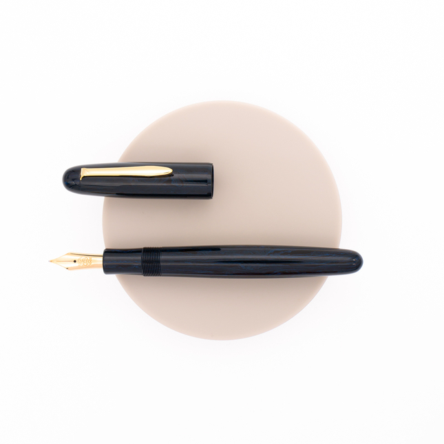 Eboya Houju Medium Fountain Pen Shinkai