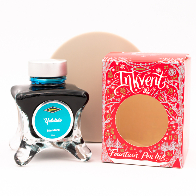 Diamine Inkvent Yuletide Ink Bottle 50 ml Red Edition
