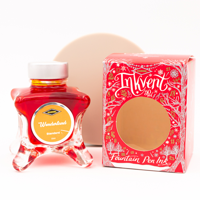 Diamine Inkvent Wonderland Ink Bottle 50 ml Red Edition