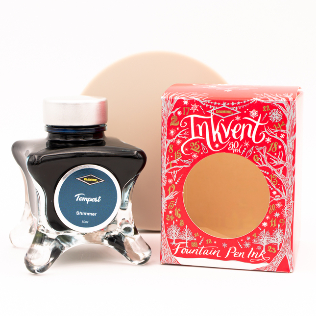 Diamine Inkvent Tempest Inchiostro 50 ml Red Edition Shimmer