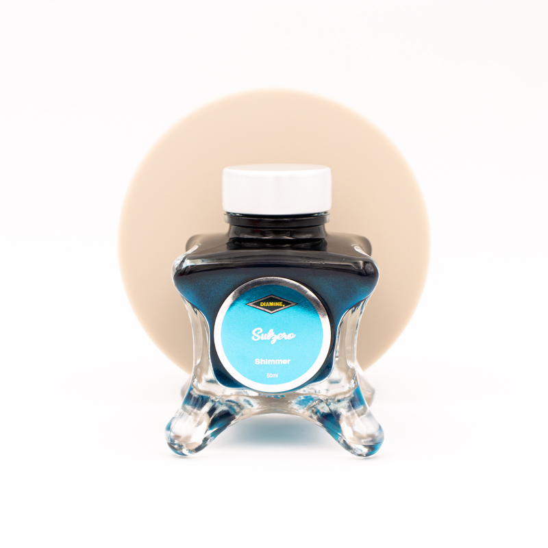 Diamine Inkvent Subzero Ink Bottle 50 ml Red Edition Shimmer
