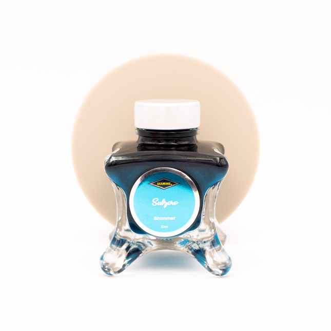 Diamine Inkvent Subzero Ink Bottle 50 ml Red Edition Shimmer