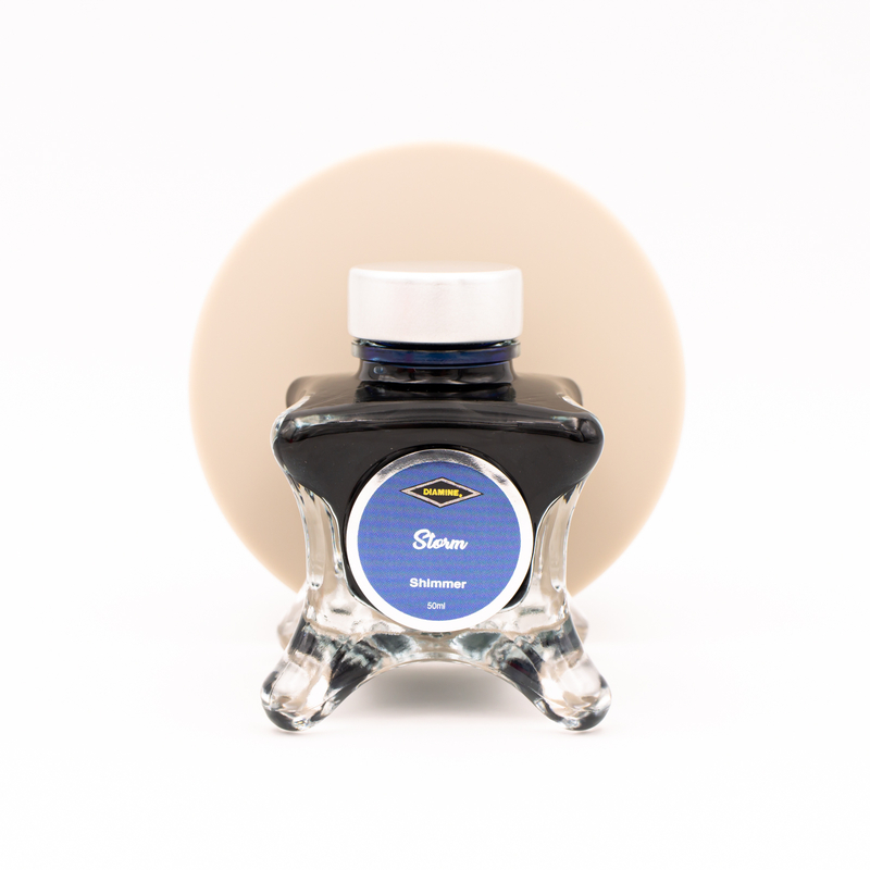 Diamine Inkvent Storm Inchiostro 50 ml Red Edition Shimmer