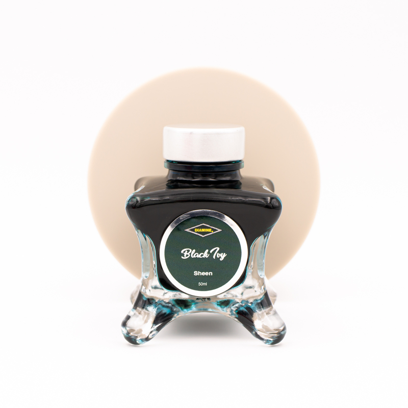 Diamine Inkvent Black Ivy Inchiostro 50 ml Red Edition Sheen