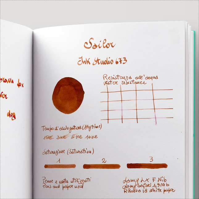 Sailor Ink Studio 673 Inchiostro 20 ml