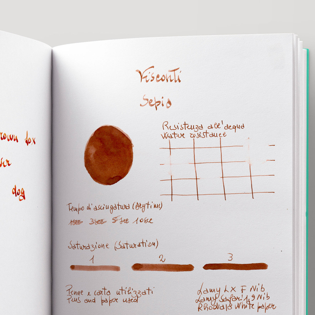 Visconti Sepia Ink Bottle 50 ml