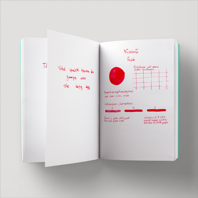 Visconti Red Ink Bottle 50 ml