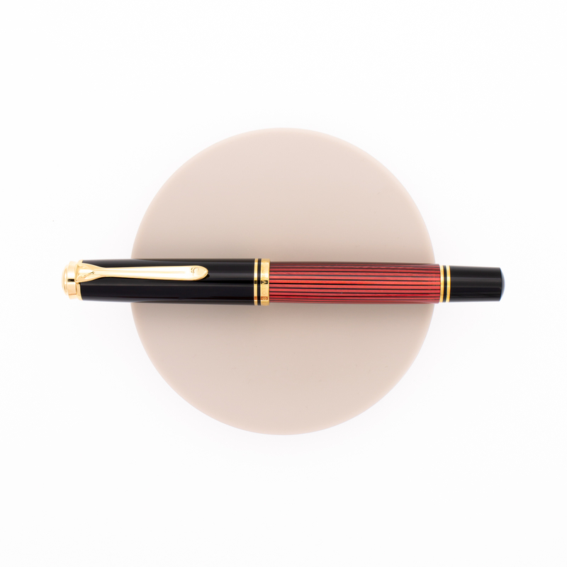 Pelikan Souveran M800 Penna Stilografica Black-Red Pelikan Souveran M800 Penna Stilografica Black-Red