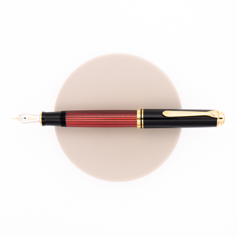 Pelikan Souveran M800 Penna Stilografica Black-Red Pelikan Souveran M800 Penna Stilografica Black-Red
