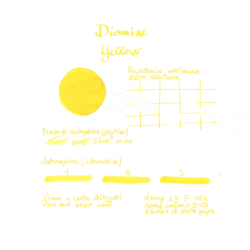 Diamine Yellow Inchiostro 30 ml Diamine Yellow Inchiostro 30 ml