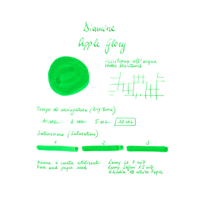Diamine Apple Glory Ink Bottle 80 ml